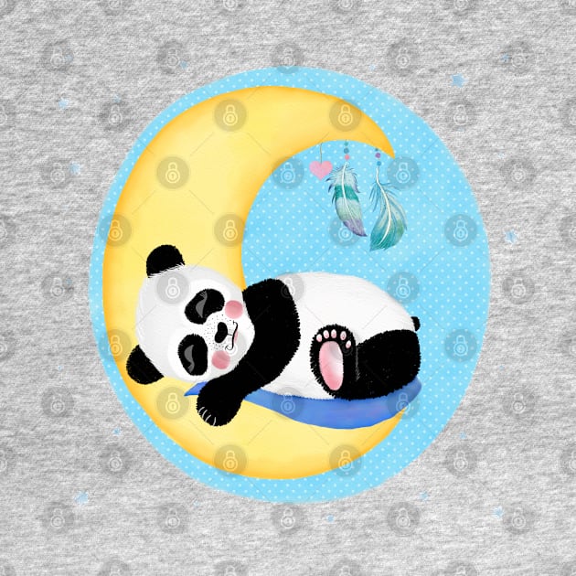 Baby Panda boy by CalliLetters